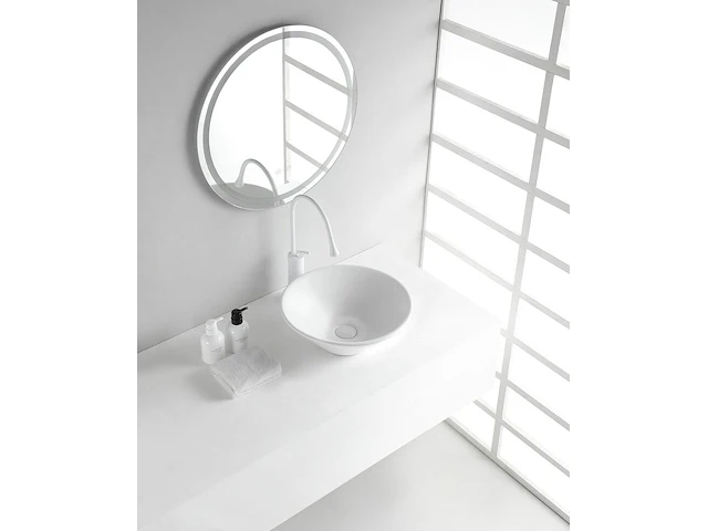 3x ronde opzetwaskom wiesbaden, circle 32.3404, wit - afbeelding 5 van  5