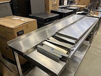 3x rvs wandplank (2x 140 cm, 1x 200 cm) - afbeelding 3 van  4