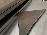 3x rvs wandplank - afbeelding 2 van  4