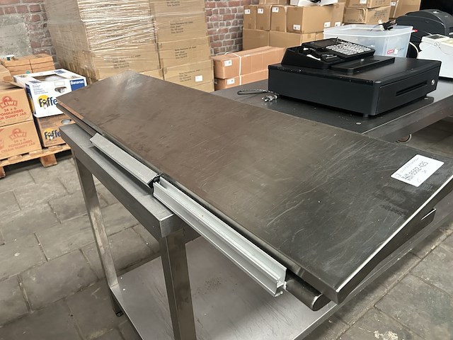 3x rvs wandplank - afbeelding 3 van  4