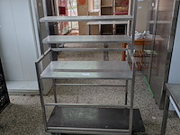 3x rvs werktafel - afbeelding 2 van  8