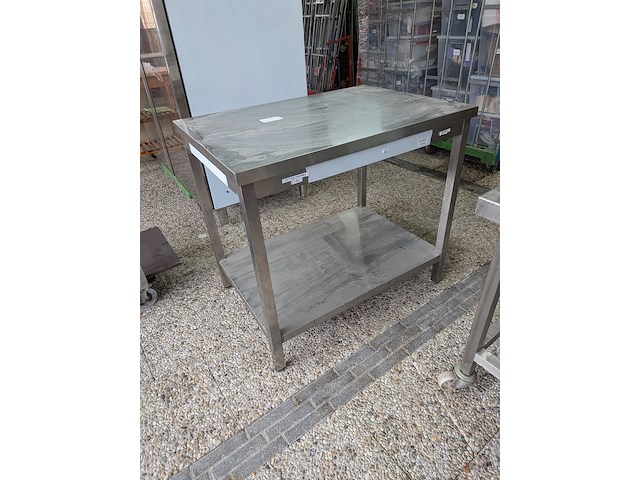 3x rvs werktafel - afbeelding 6 van  8