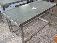 3x rvs werktafel - afbeelding 7 van  8