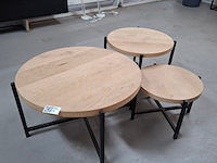 3x salontafel - afbeelding 1 van  5