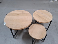 3x salontafel - afbeelding 2 van  5