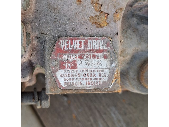 3x scheepskeerkoppeling borg warner, velvet drive - afbeelding 14 van  17