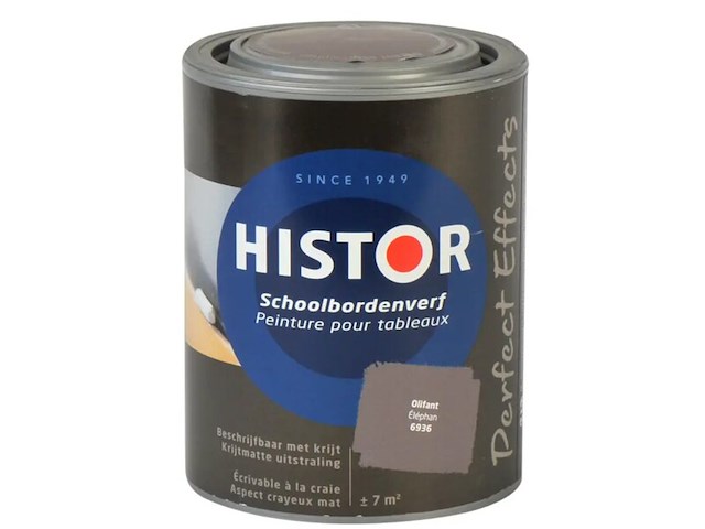 3x schoolbordverf histor, perfect effects, olifant, 1 liter - afbeelding 2 van  2