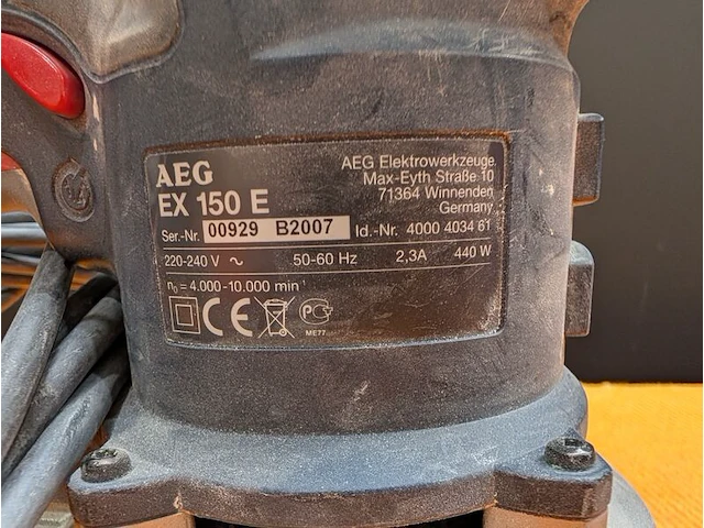 3x schuurmachine o.a. aeg - afbeelding 4 van  12