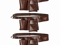 3x served with style gastro gear riemholsters, bruin