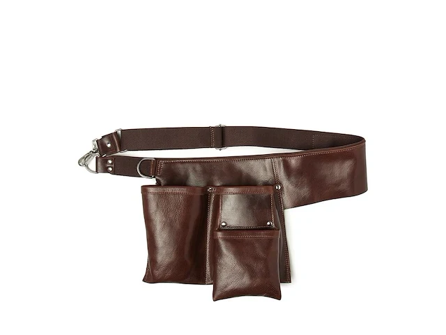 3x served with style gastro gear riemholsters, bruin - afbeelding 2 van  5