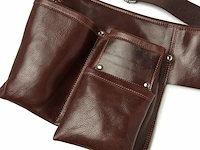 3x served with style gastro gear riemholsters, bruin - afbeelding 3 van  5