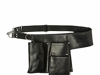 3x served with style gastro gear riemholsters, zwart - afbeelding 2 van  5