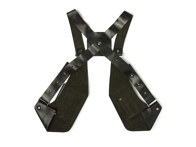 3x served with style gastro gear schouderholsters, zwart - afbeelding 4 van  5