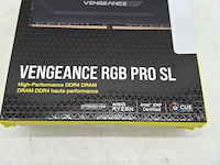 3x set a 2x geheugenkaart corsair, vengeance rgb pro sl 2x 8gb 3200mhz - afbeelding 2 van  6