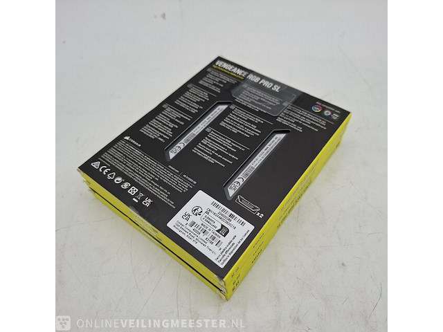 3x set a 2x geheugenkaart corsair, vengeance rgb pro sl 2x 8gb 3200mhz - afbeelding 3 van  6