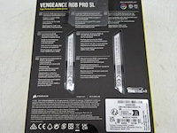 3x set a 2x geheugenkaart corsair, vengeance rgb pro sl 2x 8gb 3200mhz - afbeelding 4 van  6