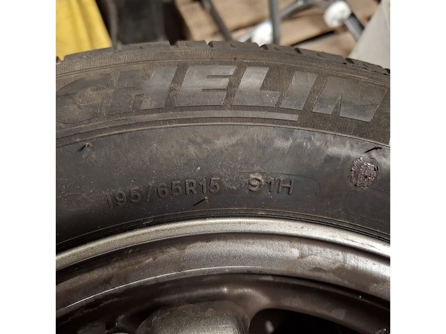 3x set banden met aluminium velgen, michelin / vredestein / hankook - afbeelding 9 van  9