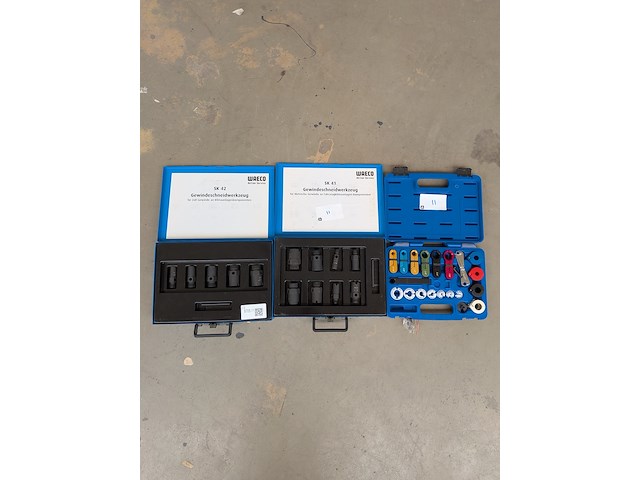 3x set garage gereedschap - afbeelding 1 van  12