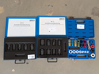 3x set garage gereedschap