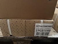 3x set van 2 dumbbells van 7,5 kg active panther - afbeelding 5 van  5