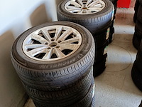 3x set wielen, bmw, 225/55 r17