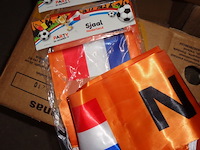 3x sjaal oranje - afbeelding 3 van  3