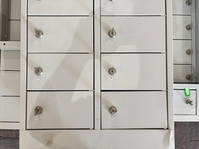 3x sleutelkast / lockerkast - afbeelding 7 van  8