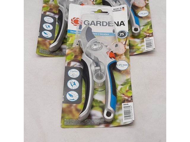3x snoeischaar, gardena, 8906 (25 mm) - afbeelding 2 van  7