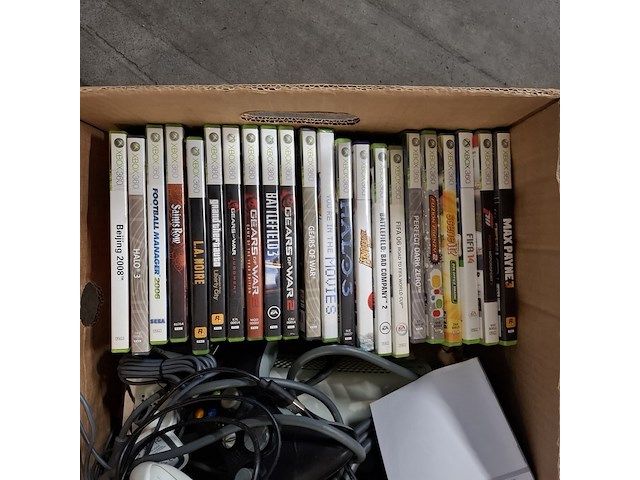 3x spelconsole met games, microsoft xbox - afbeelding 4 van  13