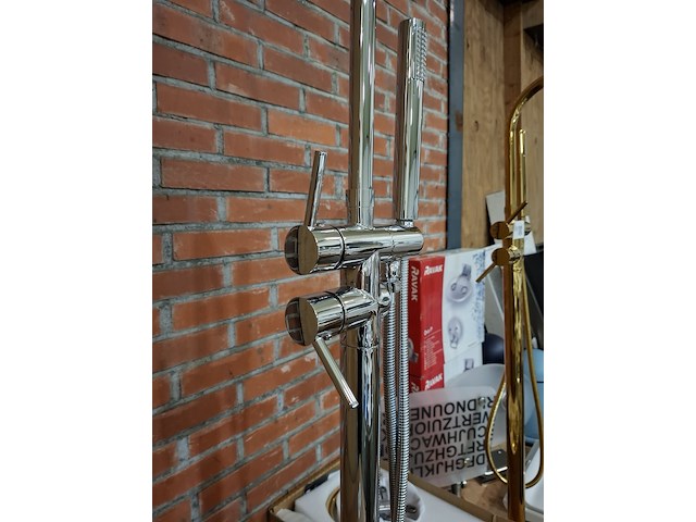 3x staande badkraan chroom - afbeelding 5 van  8