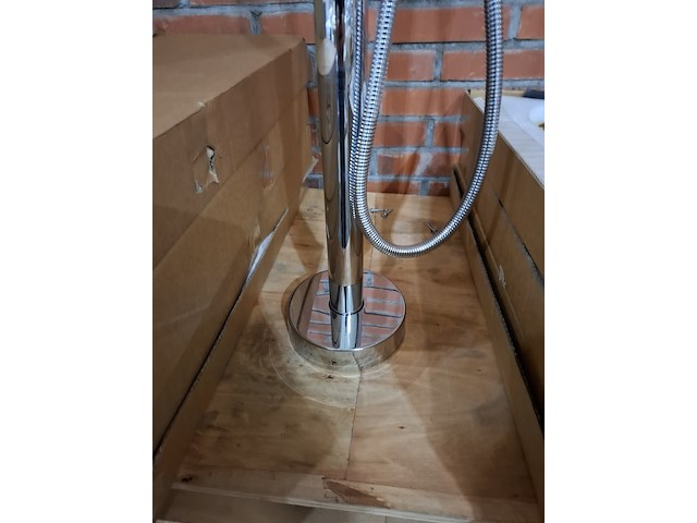 3x staande badkraan chroom - afbeelding 6 van  8