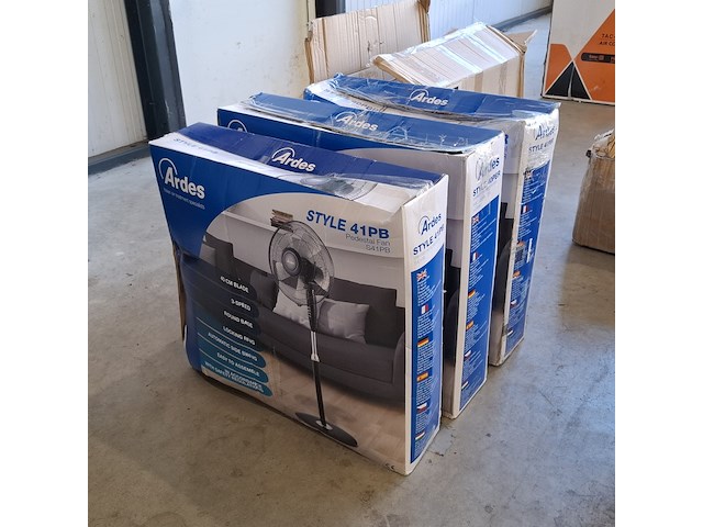 3x staande ventilator, ardes, style 41pb - afbeelding 4 van  5