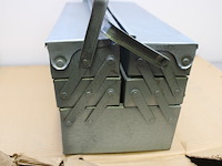 3x stalen gereedschapskist grijs - afbeelding 4 van  7