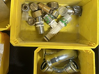 3x stanley gereedschapskoffer, organizer met inhoud koppelingen - afbeelding 2 van  11