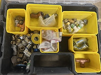 3x stanley gereedschapskoffer, organizer met inhoud koppelingen - afbeelding 5 van  11