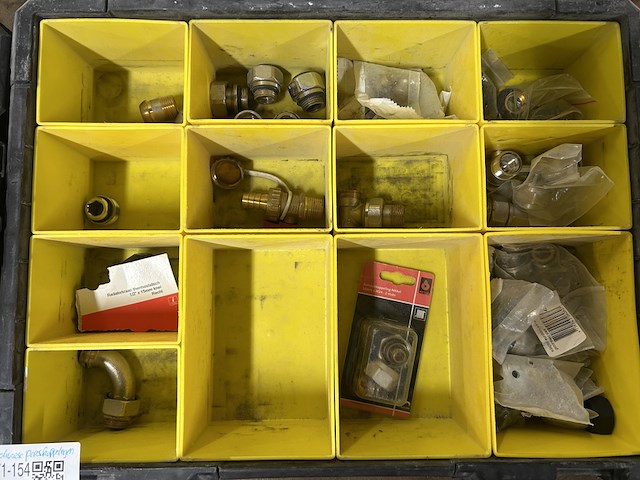 3x stanley gereedschapskoffer, organizer met inhoud koppelingen - afbeelding 3 van  8