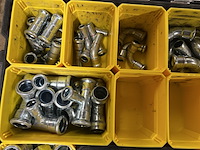 3x stanley gereedschapskoffer, organizer met inhoud koppelingen - afbeelding 7 van  8