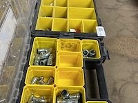 3x stanley gereedschapskoffer, organizer met inhoud koppelingen - afbeelding 8 van  8