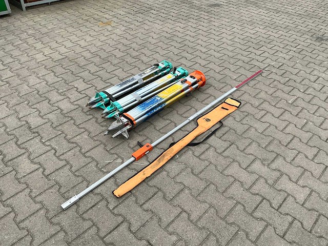3x statief + 1x schuifbaak - afbeelding 1 van  5