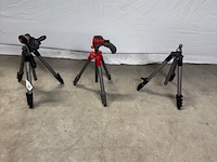 3x statief manfrotto - afbeelding 1 van  9