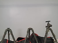 3x statief, manfrotto - afbeelding 1 van  9