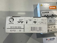 3x stihl 3616 000 0050 ketting voor kettingzaag - afbeelding 3 van  3