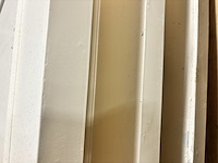 3x stompe binnendeur, wit / crème - afbeelding 7 van  7