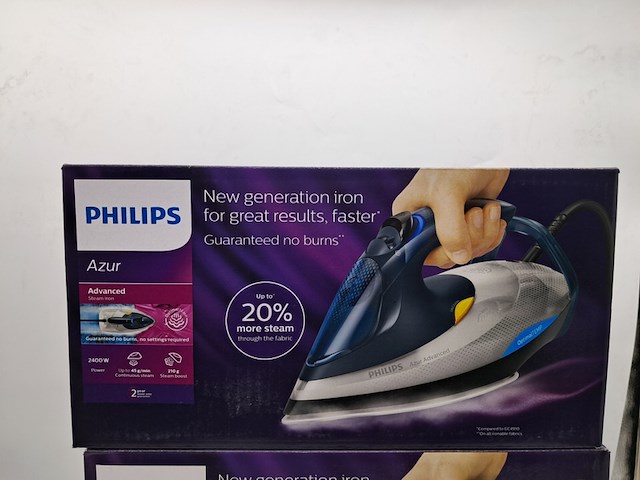 3x strijkijzer, philips, azur advanced gc4930/11 - afbeelding 4 van  5