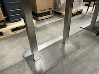 3x tafel 120x60x74 cm, 6x stoel - afbeelding 7 van  9