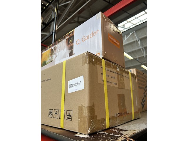 3x tafelplantentuin met leeslampje en zuurstofcirculatiesysteem, opcom, o2 garden - afbeelding 3 van  3