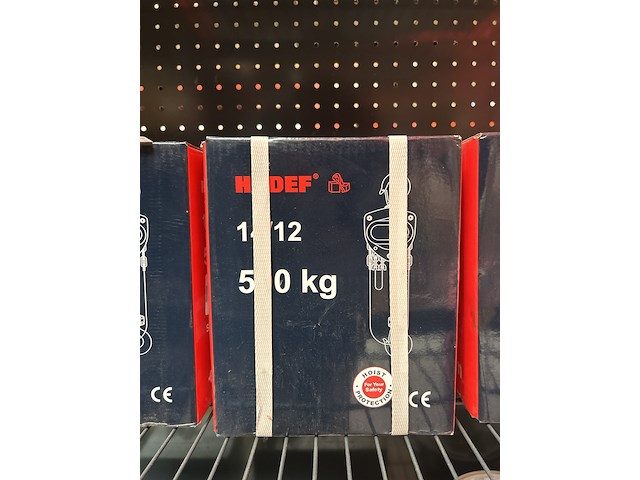3x takel 14/12 500 kg, hadef - afbeelding 2 van  3