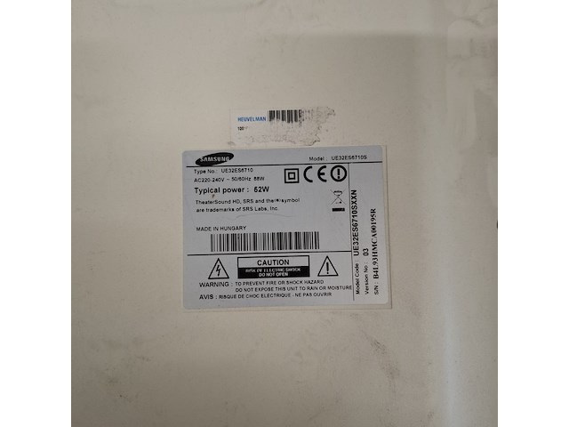 3x televisie (defect), samsung, ue32f6510ss - afbeelding 11 van  13