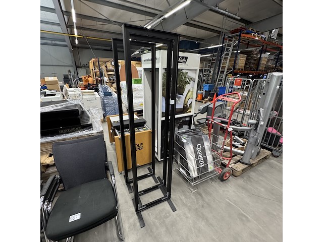 3x textielframe, zwart, op voet - afbeelding 3 van  3