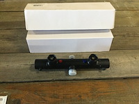 3x thermostatische badkranen, zwart - afbeelding 1 van  6